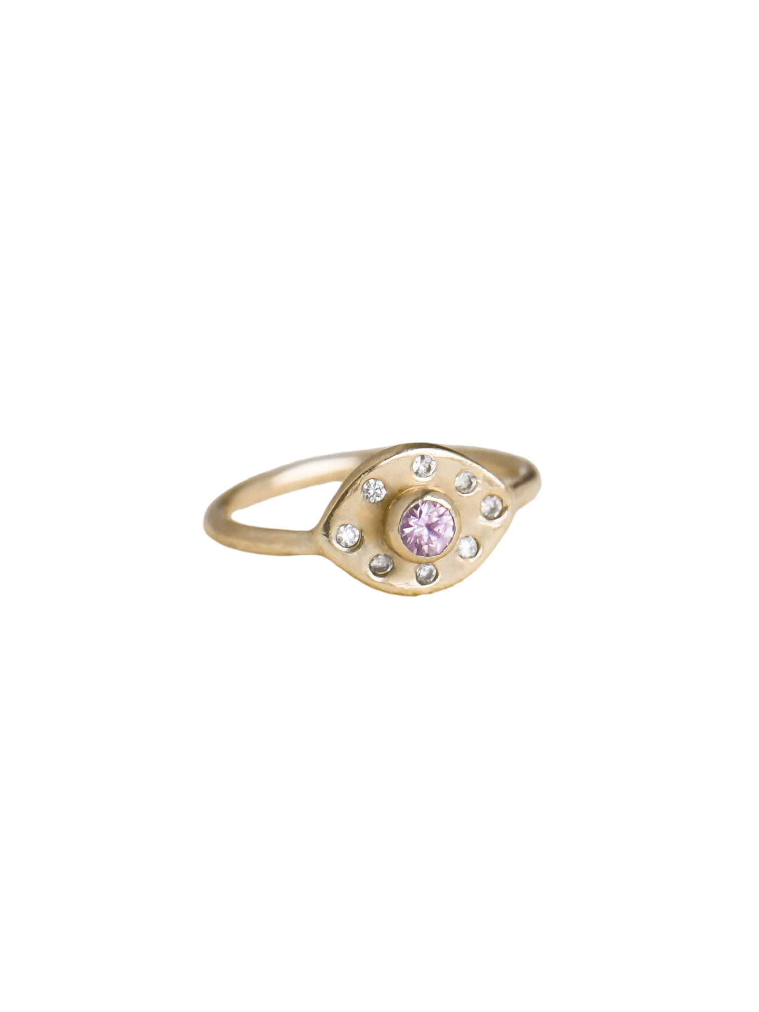 Deco ring in gold